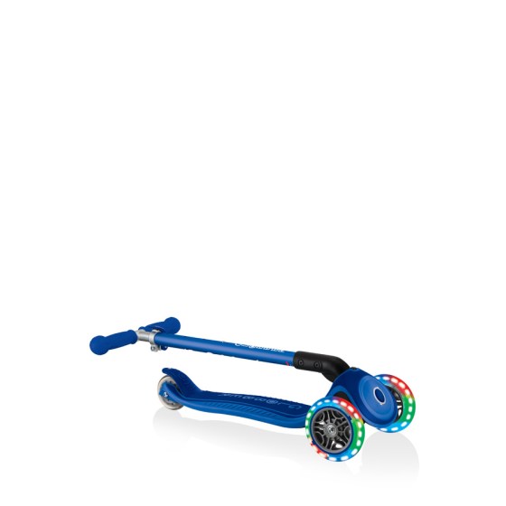 002093-11441-paidiko-patini-anadiploumeno-globber-primo-foldable-plus-lights-tritrocho-gia-3-eton-dark-blue