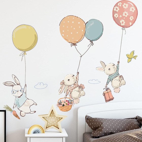 002217-11774-paidiko-autokollito-toichou-bunny-ballon-bird